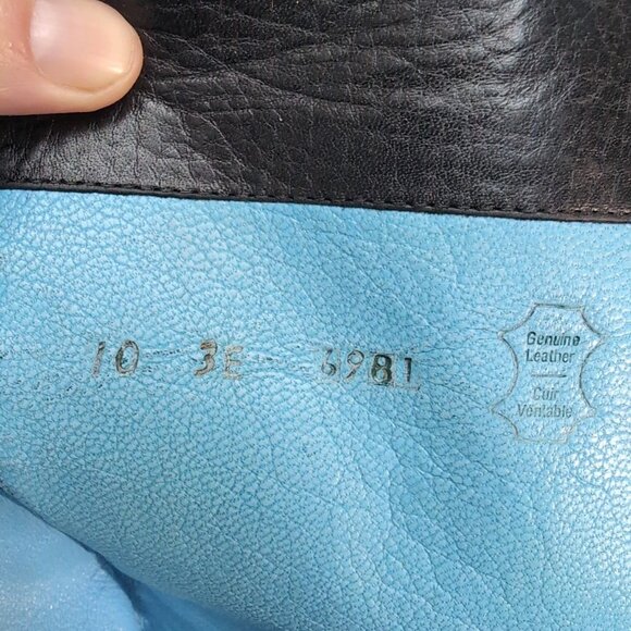 Poppy Barley Knee High Zipper Black Leather Equestrian boots Women Size 10 - Picture 2 of 12